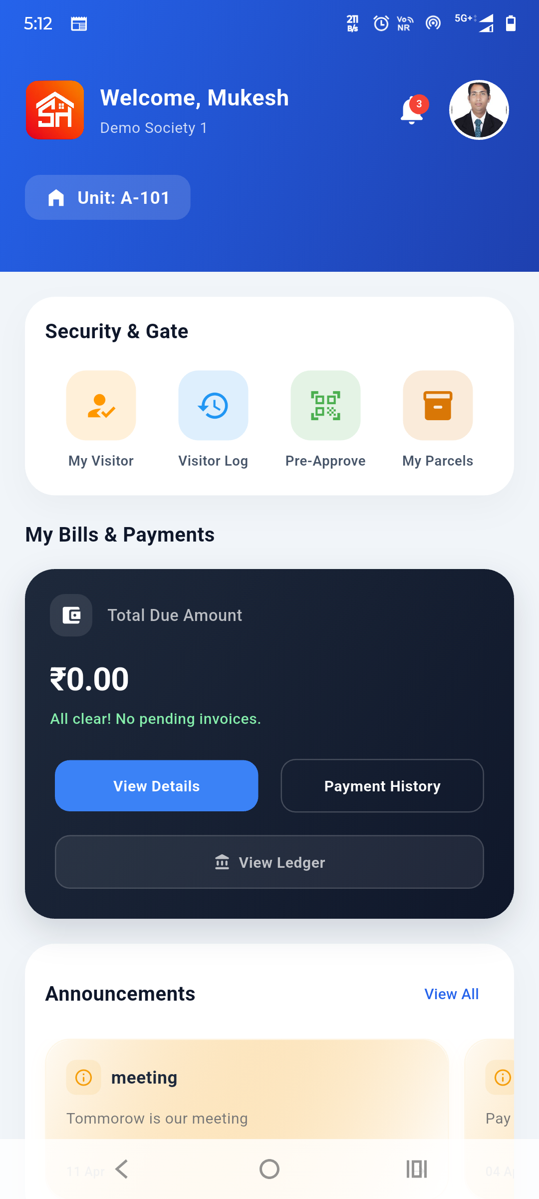 Secure Aangan APP